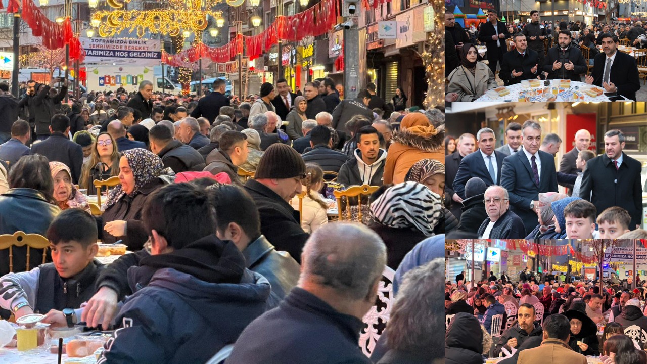 KARABÜK BELEDİYESİ’NİN İFTARINDA GÖNÜLLER AYNI SOFRADA BULUŞTU