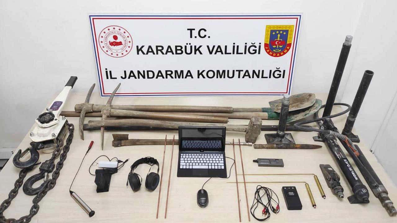 KARABÜK’TE KAÇAK KAZI VE UYUŞTURUCU OPERASYONU