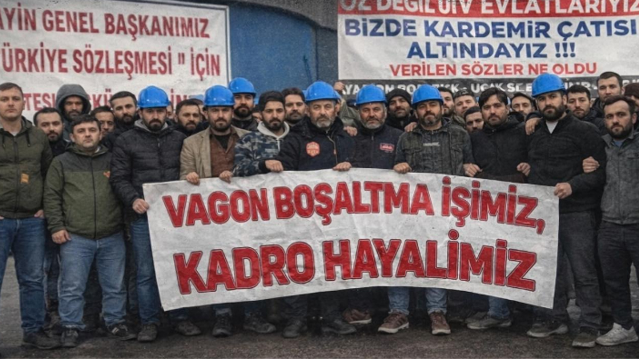 KARDEMİR’DE 18 YILLIK KADRO BEKLEYİŞİ