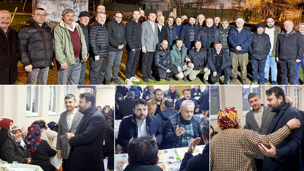 MİLLETVEKİLİ ŞAHİN, ÇUKUR KÖYÜ’NDE İFTAR PROGRAMINA KATILDI