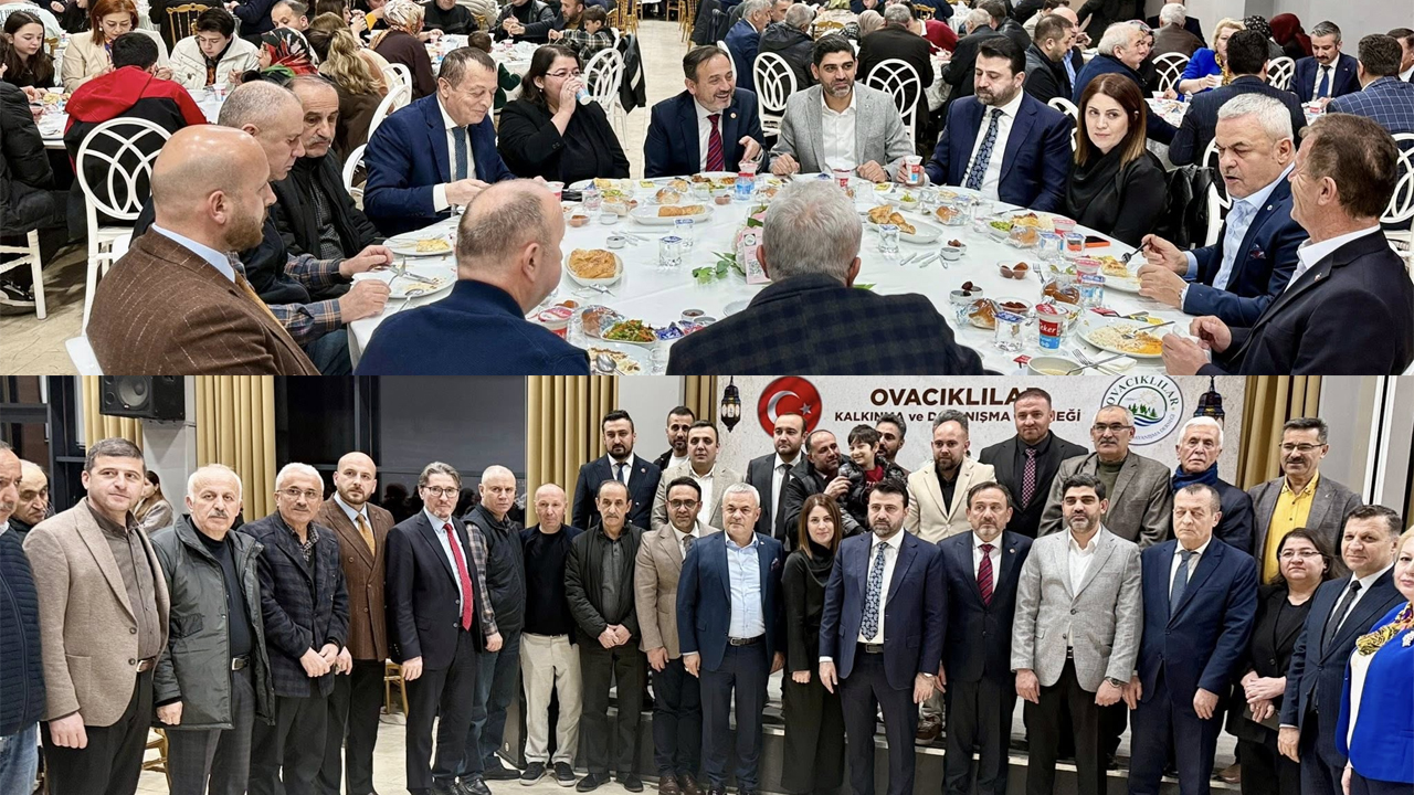 OVACIKLILAR DERNEĞİ’NDEN İFTAR PROGRAMI