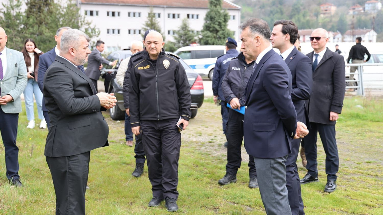 VALİ OKTAY ÇAĞATAY, YENİCE’DE İNCELEMELERDE BULUNDU