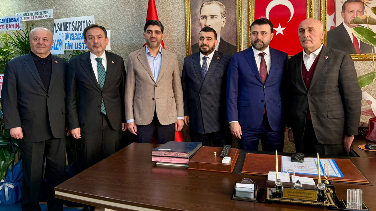 AK PARTİ HEYETİNDEN İL GENEL MECLİSİ’NE ZİYARET