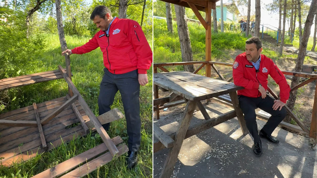 BAŞKAN ÇETİNKAYA’DAN GÖRDÜĞÜ MANZARA SONRASI İLGİNÇ TEPKİ