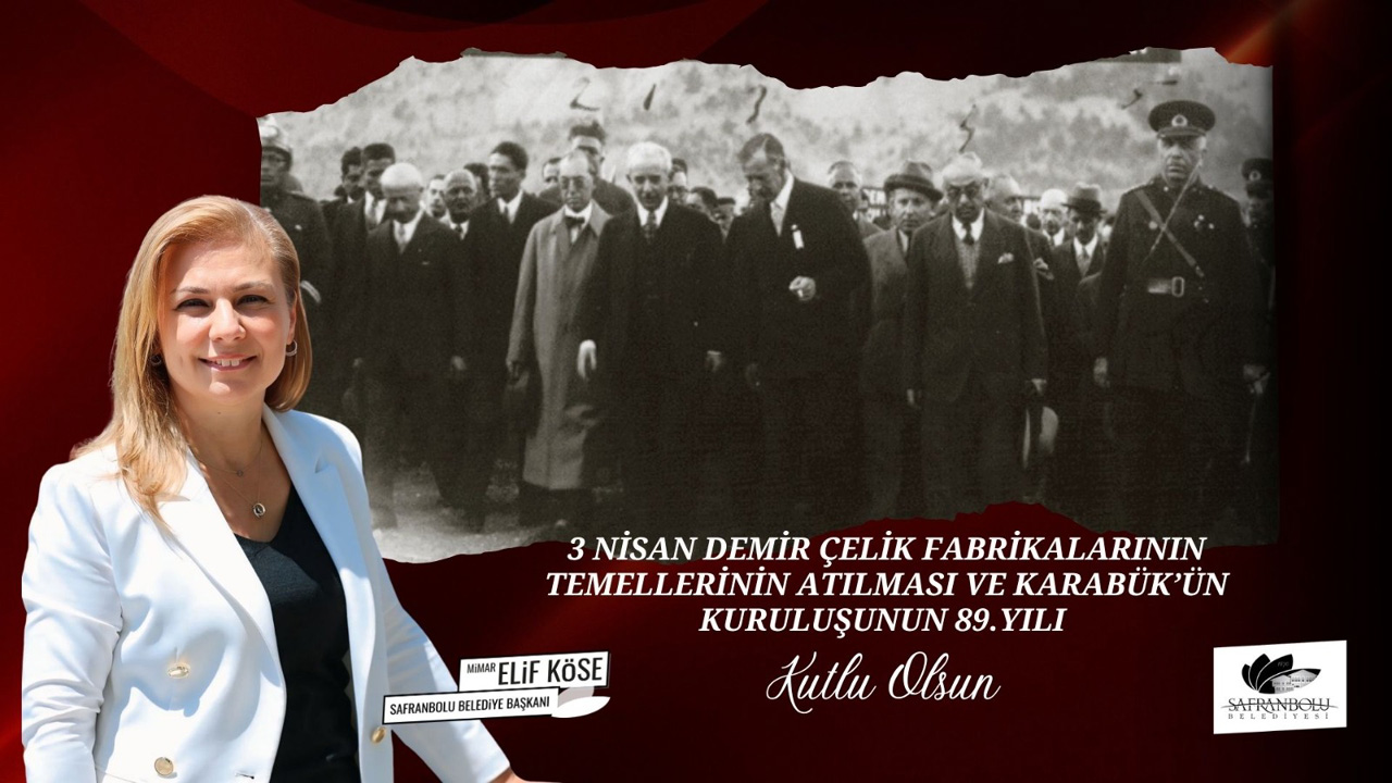 BAŞKAN KÖSE’DEN 3 NİSAN MESAJI