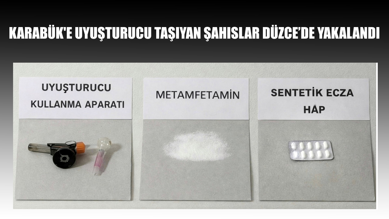 KARABÜK’TE JANDARMADAN UYUŞTURUCU OPERASYONU