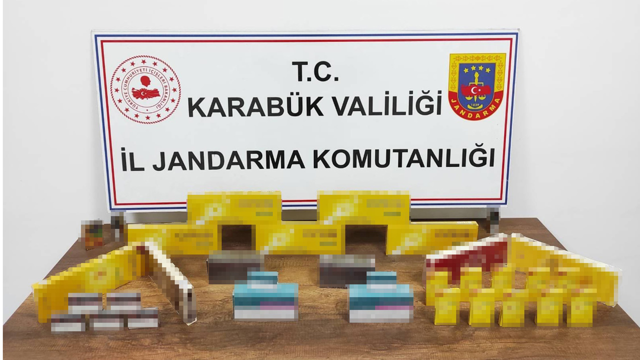 KARABÜK’TE KAÇAKÇILIK VE UYUŞTURUCU OPERASYONU