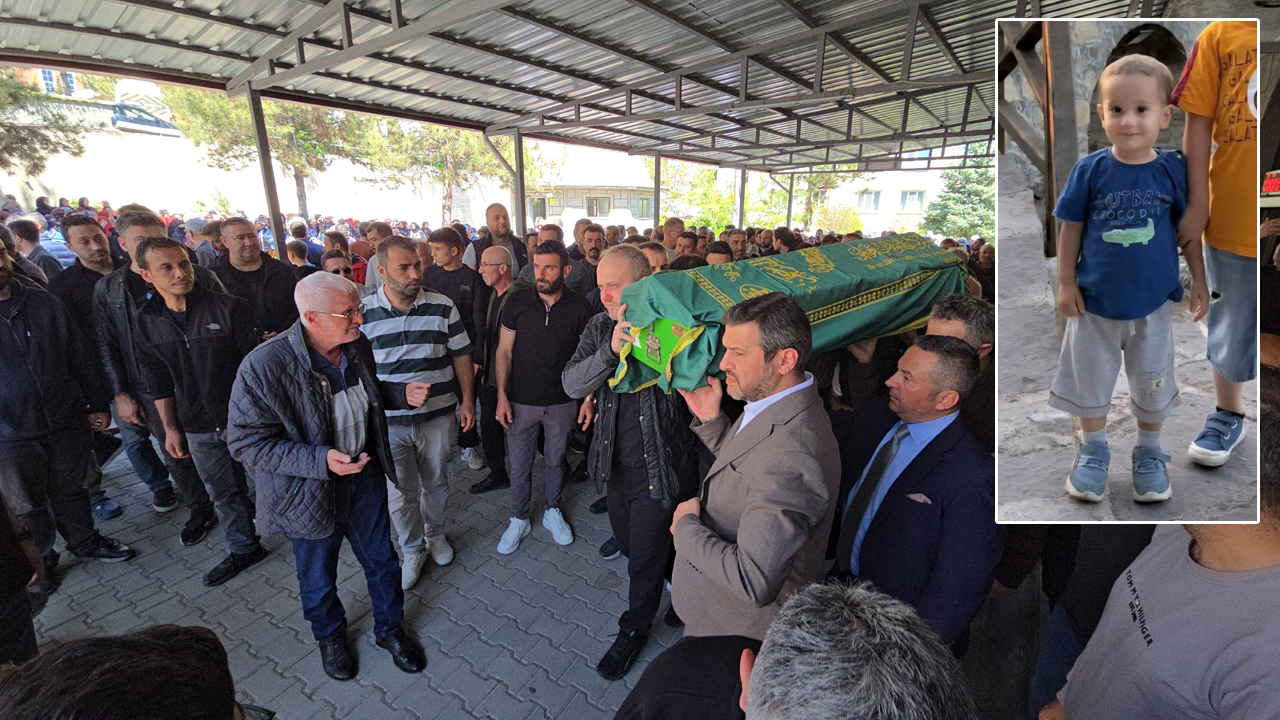 MİNİK AYBARS GÖZYAŞLARIYLA SON YOLCULUĞUNA UĞURLANDI