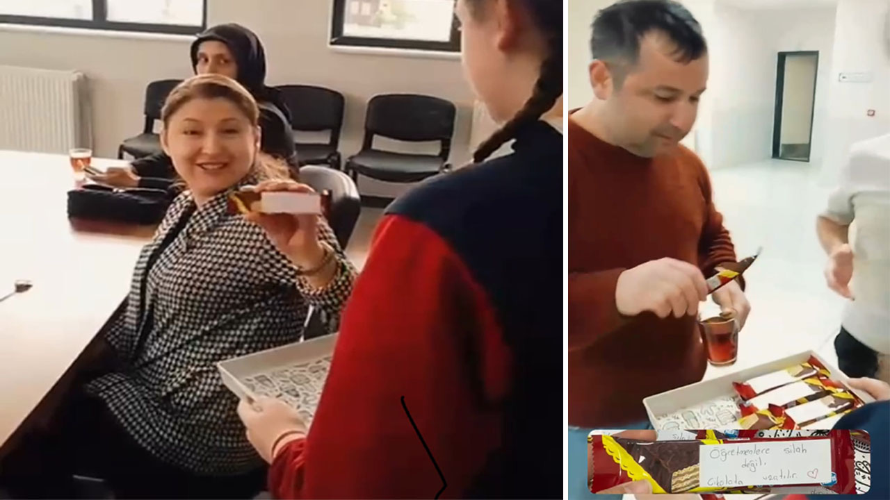 ÖĞRENCİLERDEN ANLAMLI MESAJ!