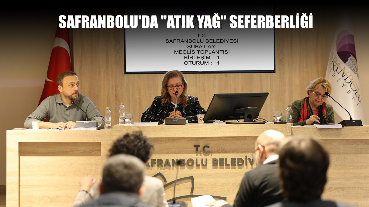 SAFRANBOLU’DA İŞLETMELERE YAĞ TUTUCU ZORUNLULUĞU GETİRİLDİ