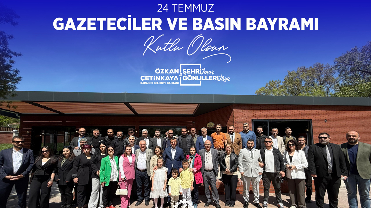 BAŞKAN ÇETİNKAYA’DAN 24 TEMMUZ GAZETECİLER VE BASIN BAYRAMI MESAJI