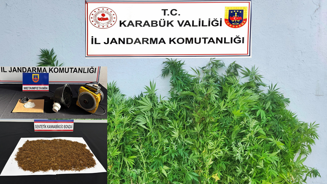 KARABÜK’TE UYUŞTURUCU OPERASYONU