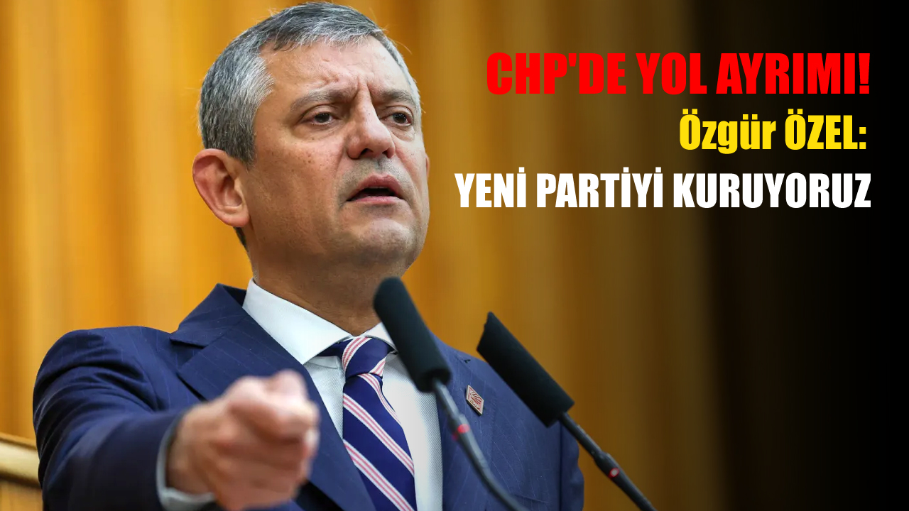 ÖZGÜR ÖZEL: ATEŞTEN BİR GÖMLEĞİ HEP BERABER GİYİYORUZ