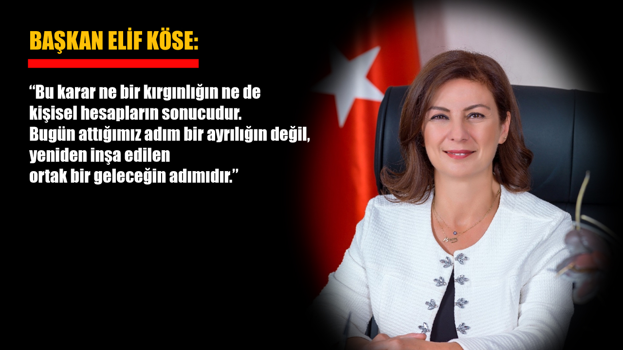 SAFRANBOLU BELEDİYE BAŞKANI ELİF KÖSE VE MECLİS ÜYELERİ CHP’DEN İSTİFA ETTİ