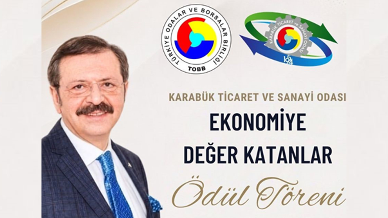 TOBB BAŞKANI HİSARCIKLIOĞLU CUMARTESİ GÜNÜ KARABÜK’E GELİYOR