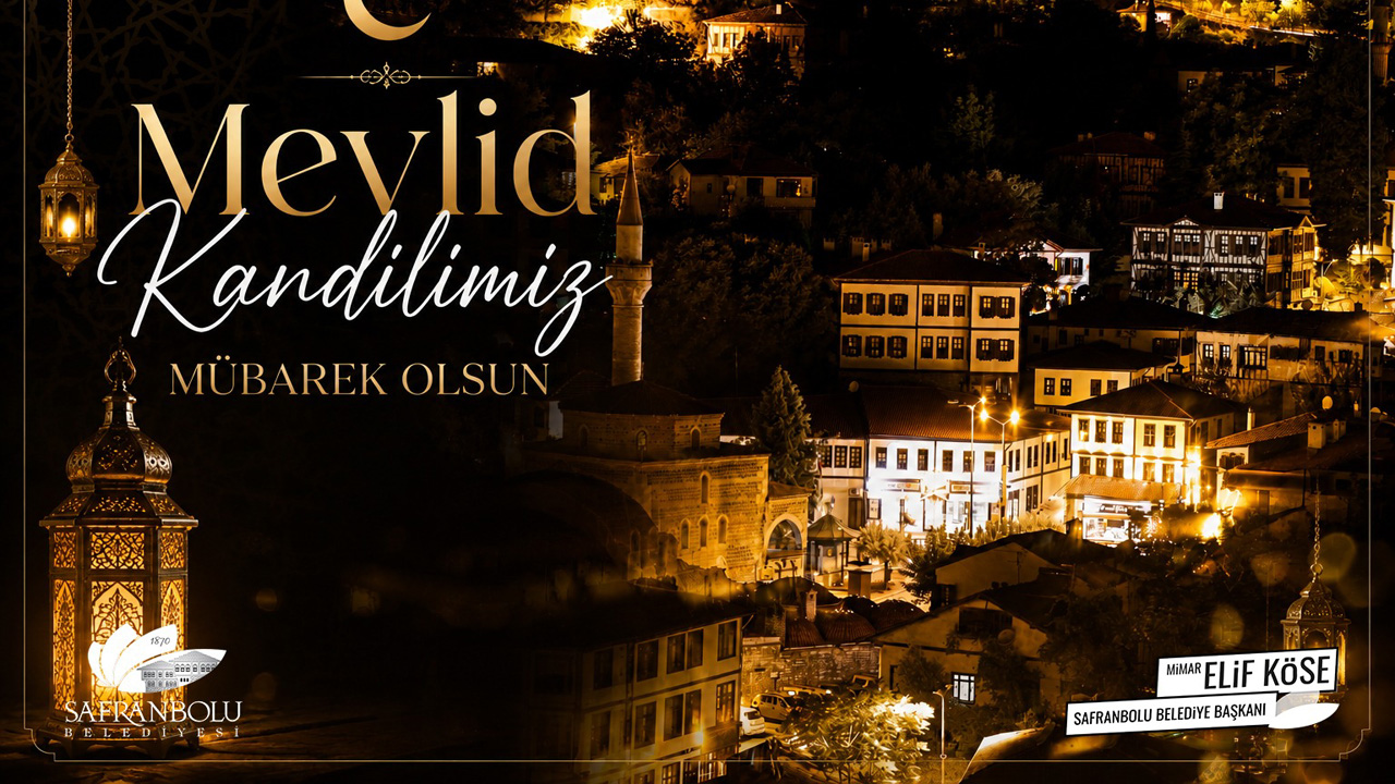 BAŞKAN KÖSE’DEN MEVLİD KANDİLİ MESAJI