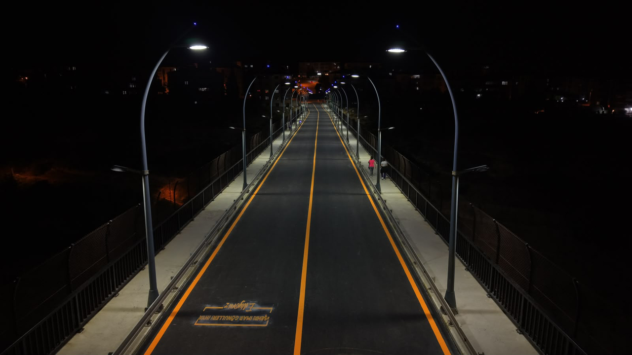 KANYON KÖPRÜ TRAFİĞE AÇILDI