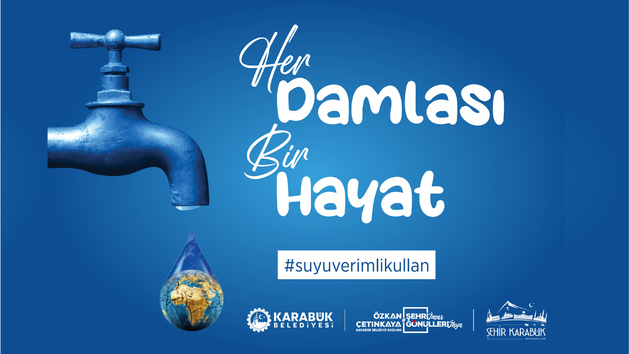 KARABÜK BELEDİYESİ’NDEN SU VERİMLİLİĞİ SEFERBERLİĞİ