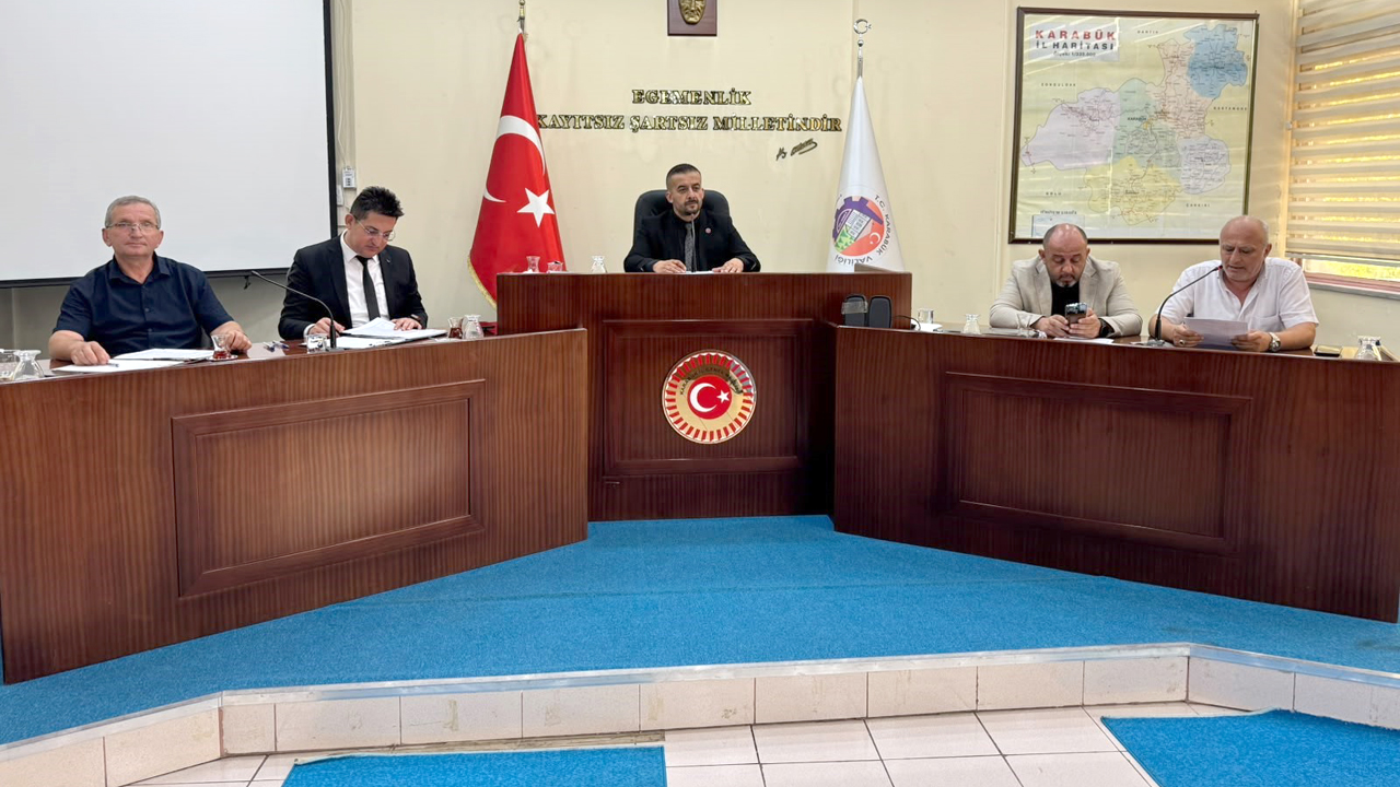 KARABÜK İL GENEL MECLİSİ TOPLANTISI YAPILDI
