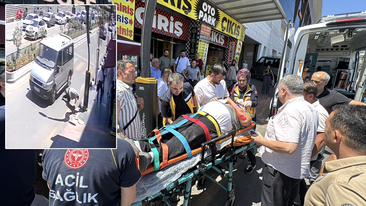 KARABÜK’TE HAFİF TİCARİ ARAÇ YAYAYA ÇARPTI
