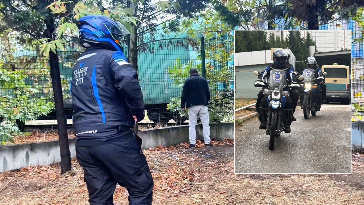 KAMUSAL ALANDA TUVALETİNİ YAPAN ŞAHSA ZABITA BASKINI
