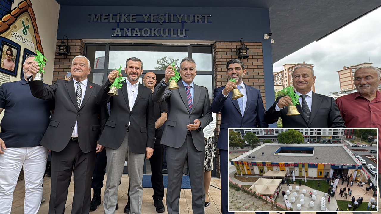 KARABÜK’TE EĞİTİME KAZANDIRILAN ANAOKULUNDA İLK DERS ZİLİ ÇALDI
