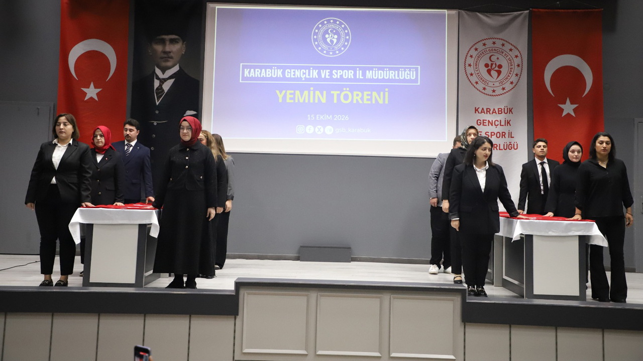KARABÜK GSM’DE KADROYA GEÇEN 26 PERSONEL YEMİN ETTİ