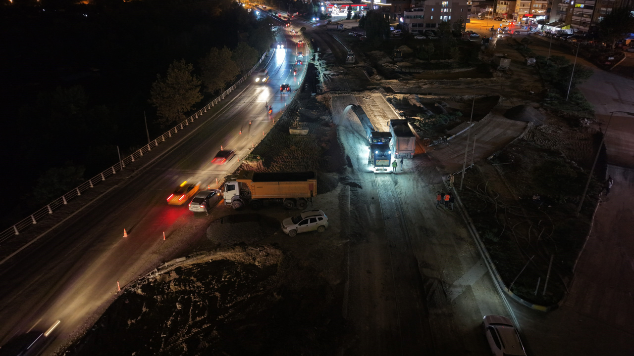 KARABÜK’TE SANAYİ KAVŞAĞI’NDAKİ ÇALIŞMALAR 15 GÜN İÇİNDE TAMAMLANACAK