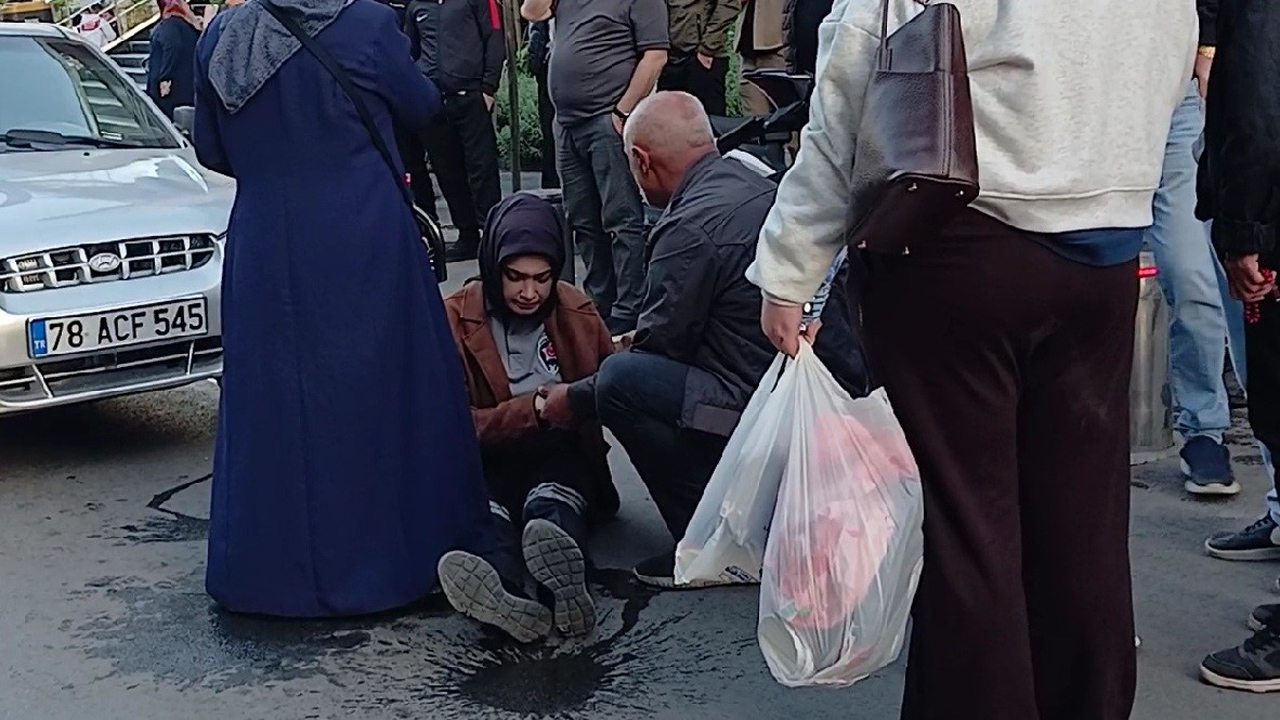 KARABÜK’TE YAYAYA OTOMOBİL ÇARPTI